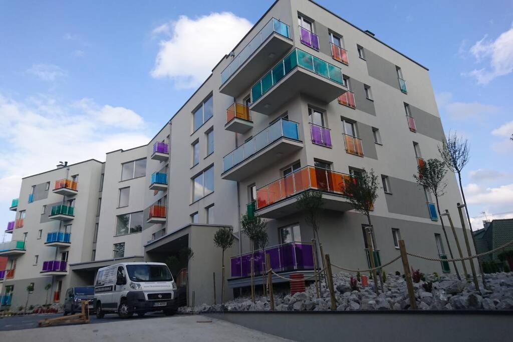 Komfortowy Nowoczesny Apartament Kustronia Z Garazem Balkonem Wanna Bielsko-Biała Ngoại thất bức ảnh