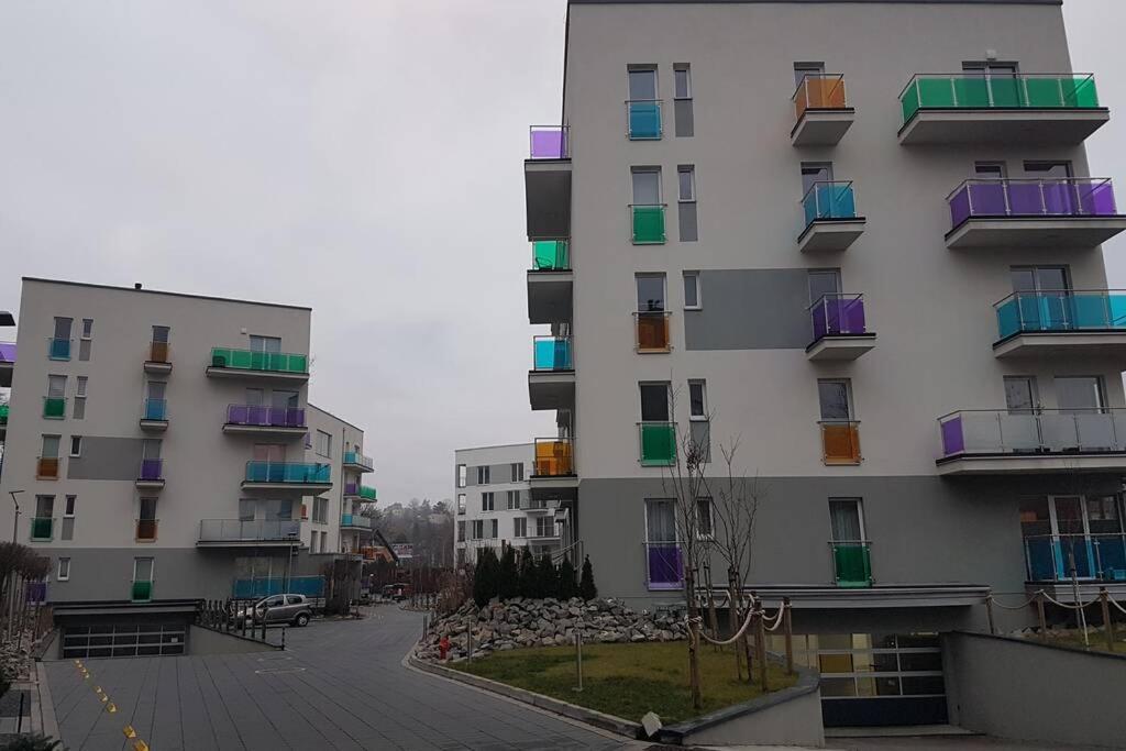 Komfortowy Nowoczesny Apartament Kustronia Z Garazem Balkonem Wanna Bielsko-Biała Ngoại thất bức ảnh